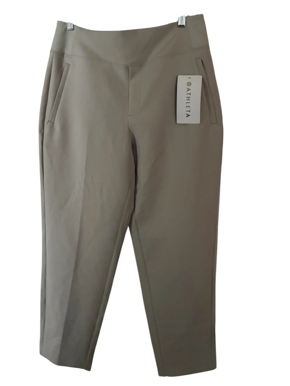 NWT Athleta Women's Endless High Rise Pants - Mortar Mushroom Sz 8P